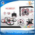 H138537 2.4G 4CH 6-Eje RC Drone RC Quadcopter 3D rodar helicóptero RC UFO con cámara